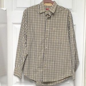 Women's Izod Check Shirt Petite Small HOST PICK